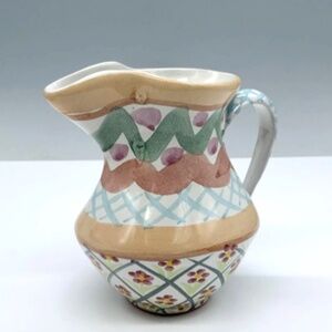 Vintage MacKenzie-Childs - Odd Fellows Globe Creamer